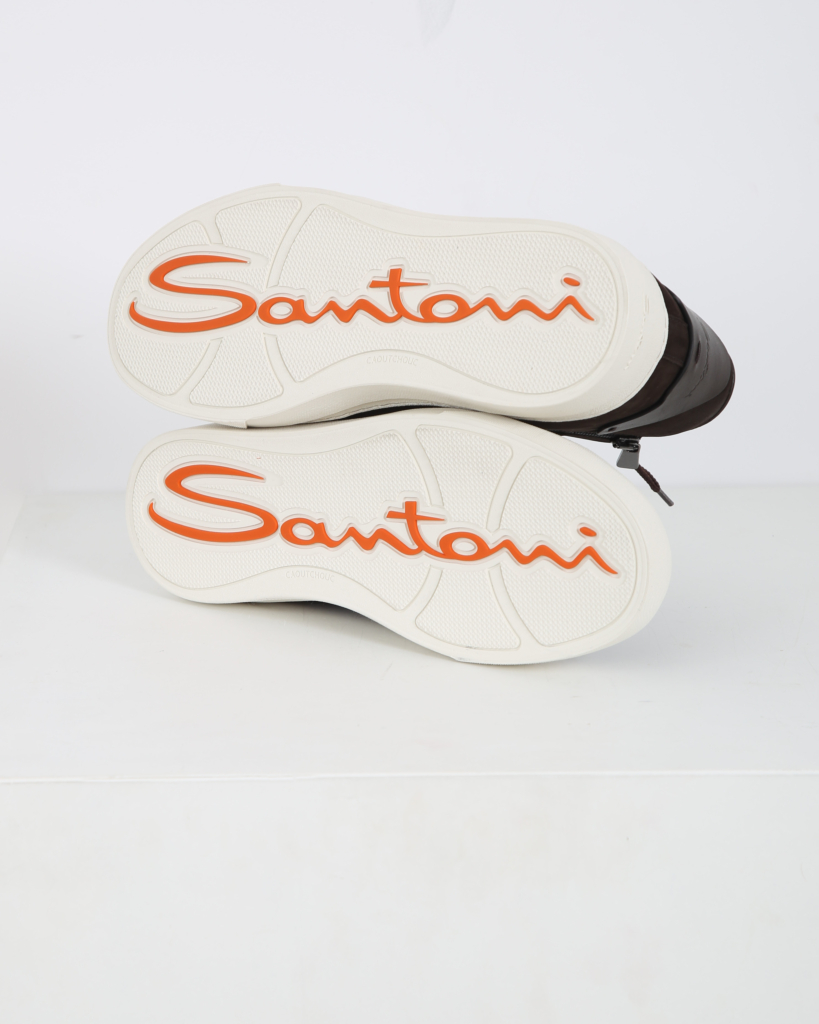 Santoni  Sneaker High Marrone