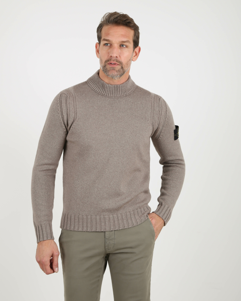 Stone Island Pullover Sweater Ecru