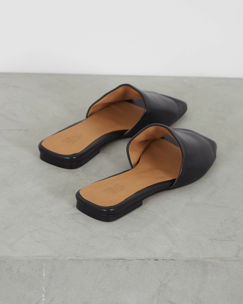 Toral Leather Sandals Black