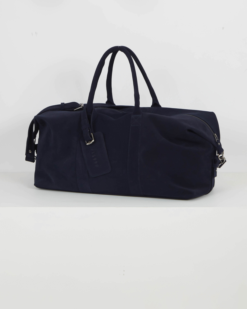 04651/ A trip in a bag 3 Day Bag Suede Navy