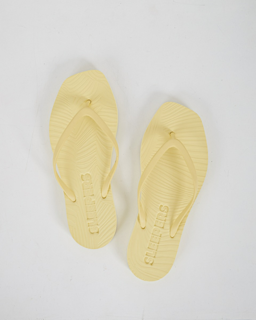 Sleepers Tapered Mellow Yellow Flip Flop