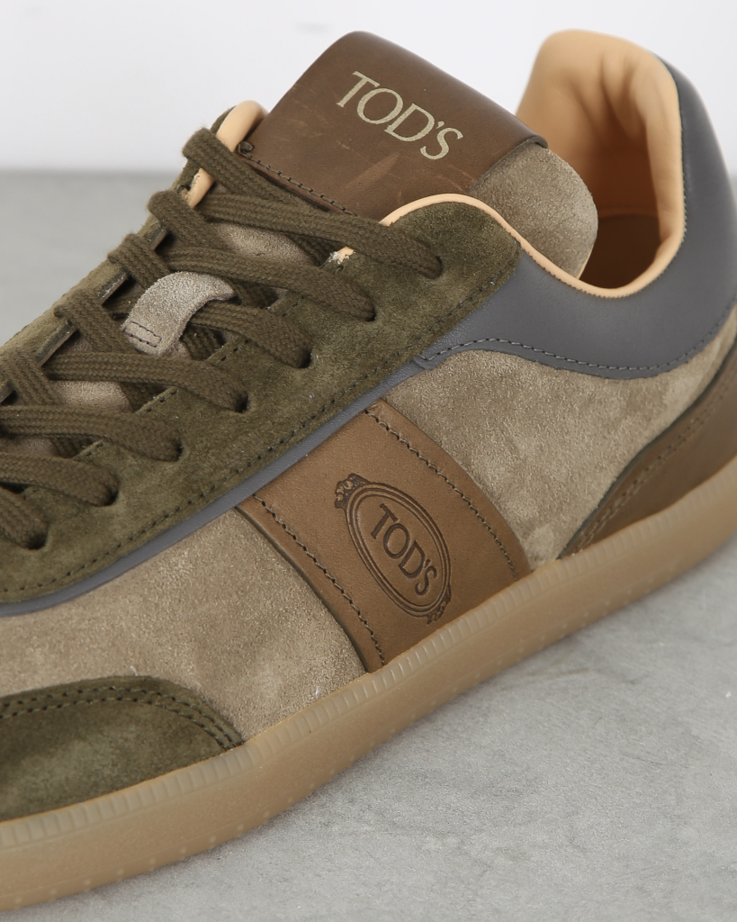 Tod's Suede sneakers green