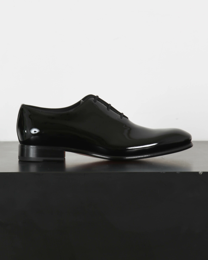 Santoni  Shoes leather sole black