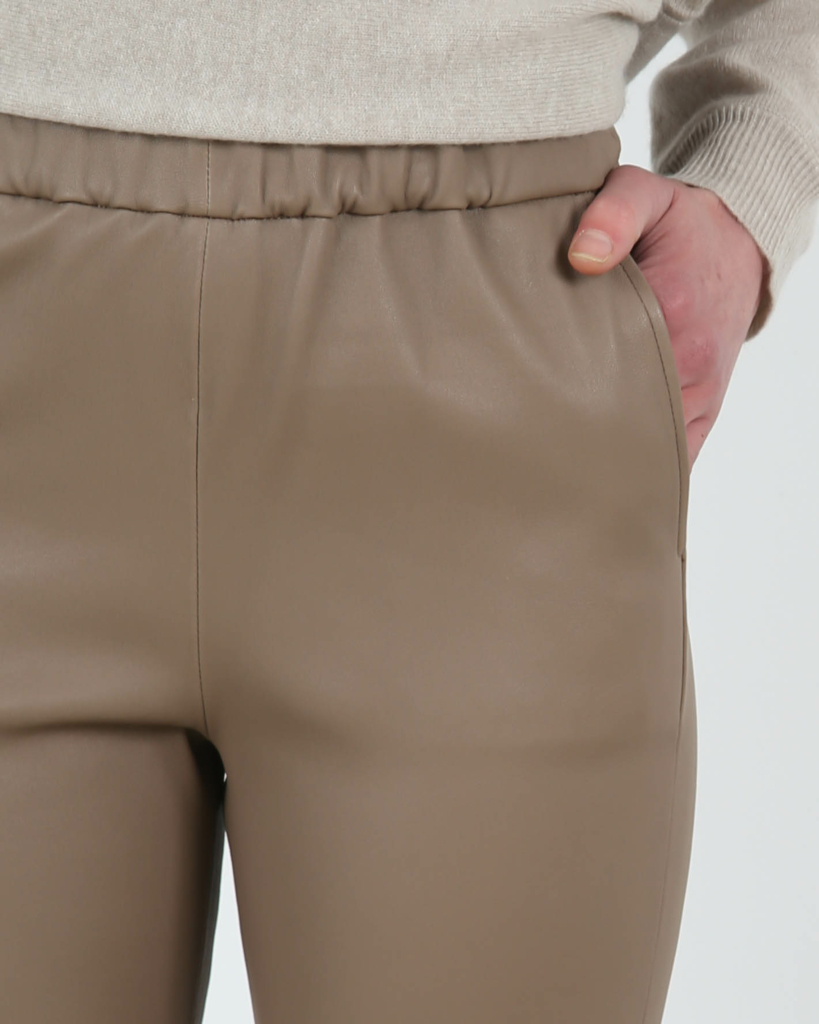 Enes Trousers relax wasabe brown