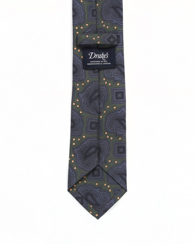 Drake's Necktie navy