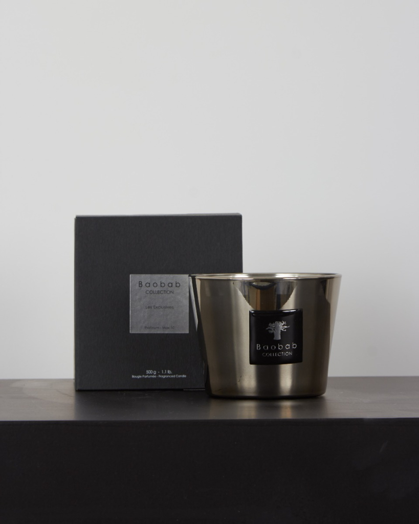 Baobab Collection Scented candle Platinum Max10