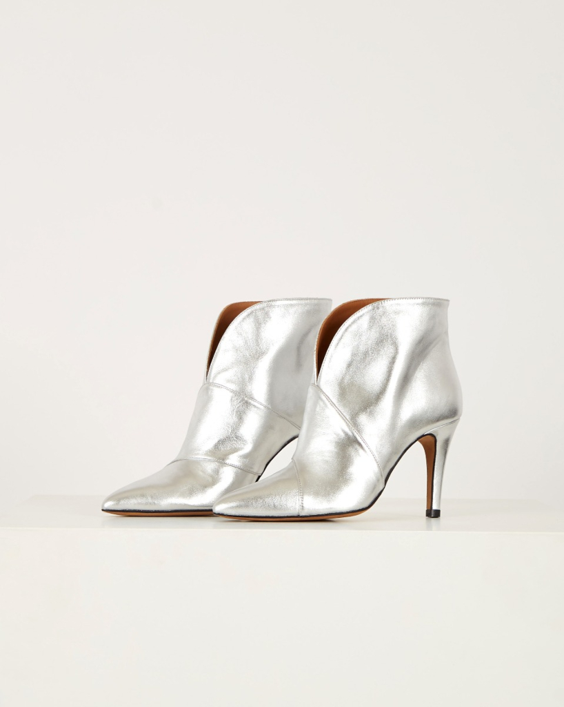 Toral Ankle boots silver colored
