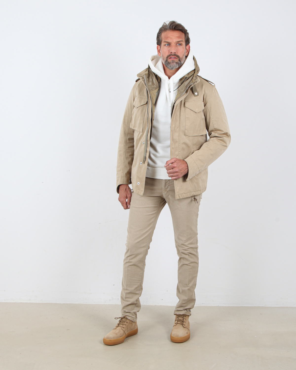 Field Jacket Almond