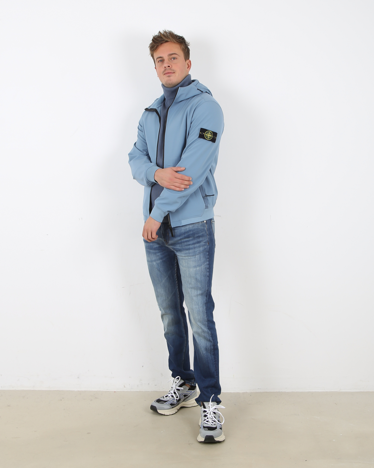 Softshell Jacket Mid Blue