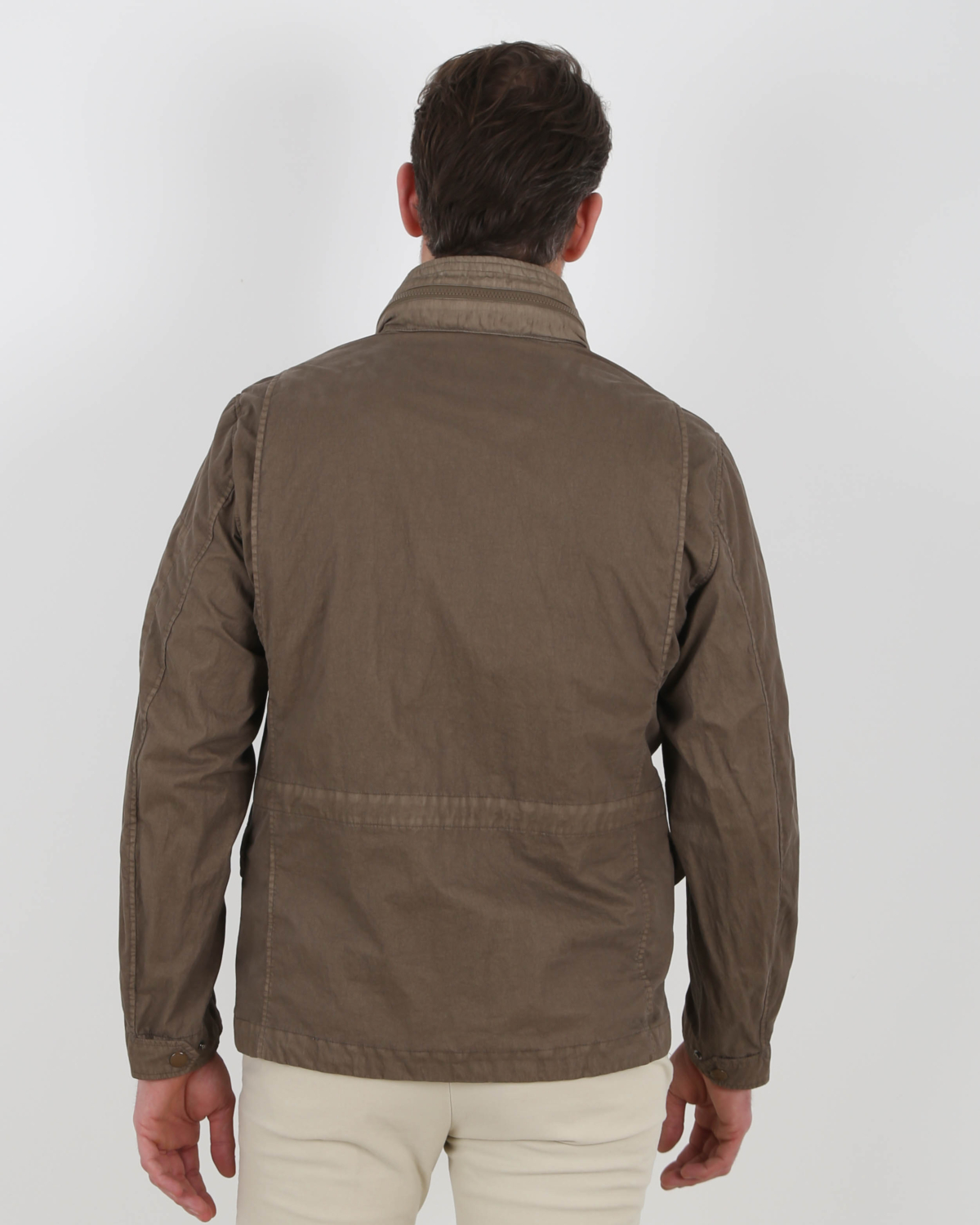 50 Fili Gum Field Jacket Lead Grey