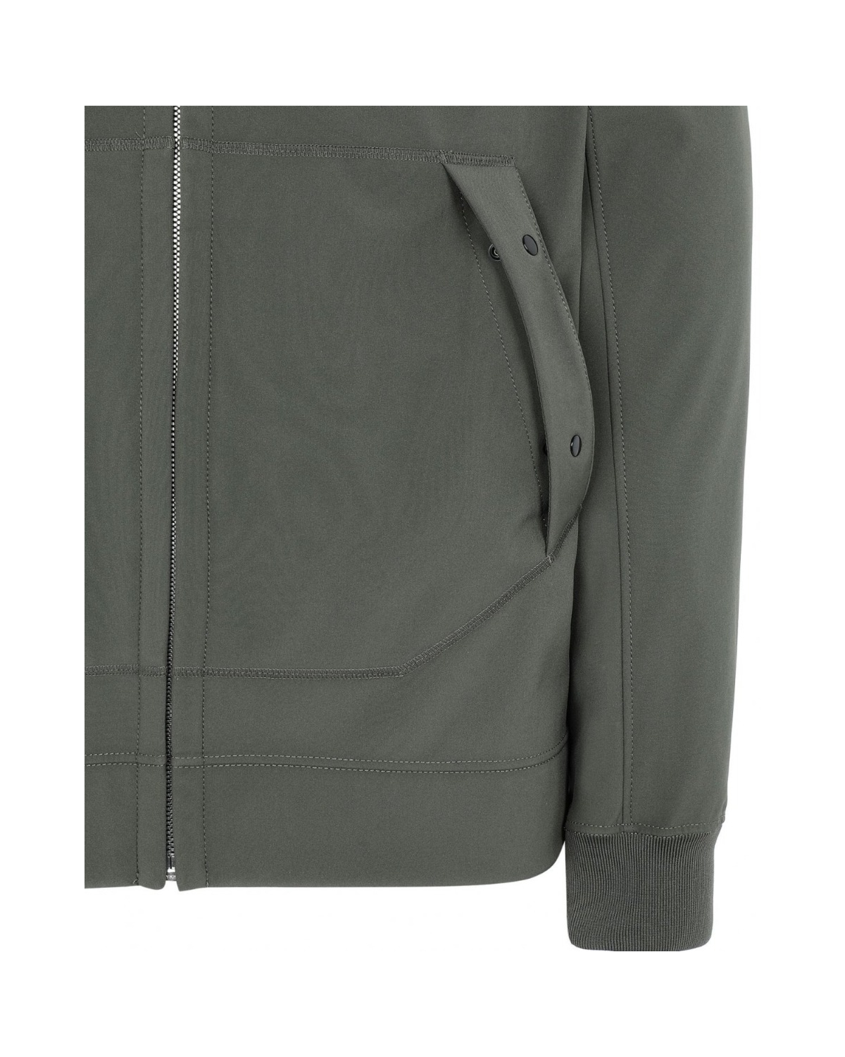 Stone Island - Jacket Soft Shell-R Q 0122 Olive green