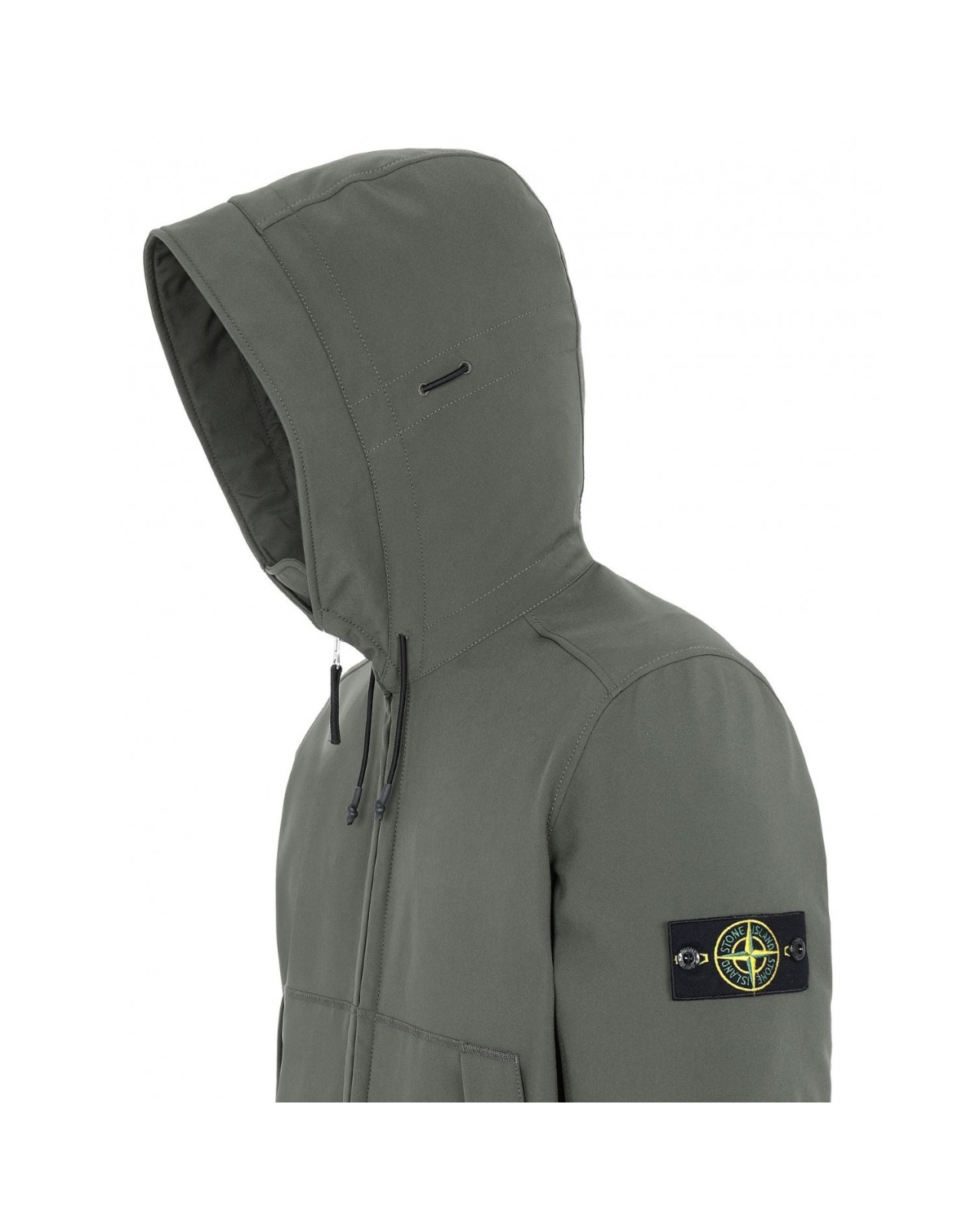 Stone Island - Jacket Soft Shell-R Q 0122 Olive green
