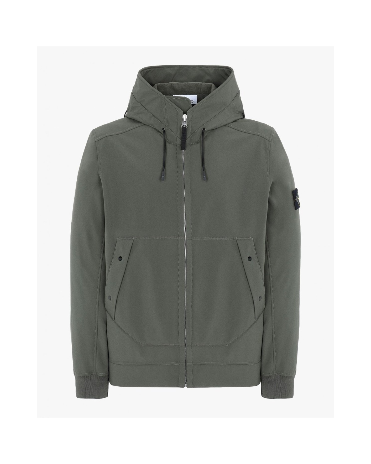 Stone Island - Jacket Soft Shell-R Q 0122 Olive green