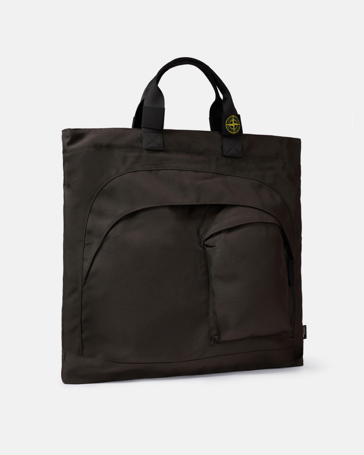 Stone Island Tote Bag Lead Grey