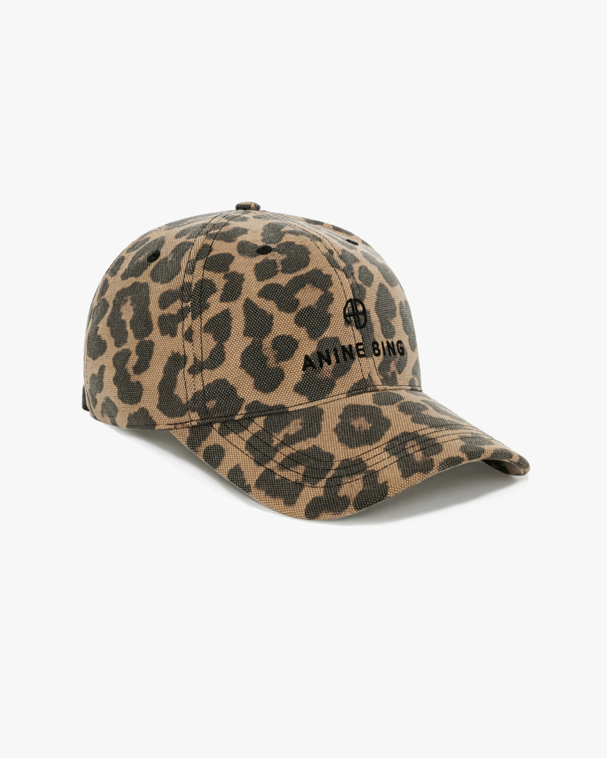 Anine Bing Jeremy Baseball Cap Leopard