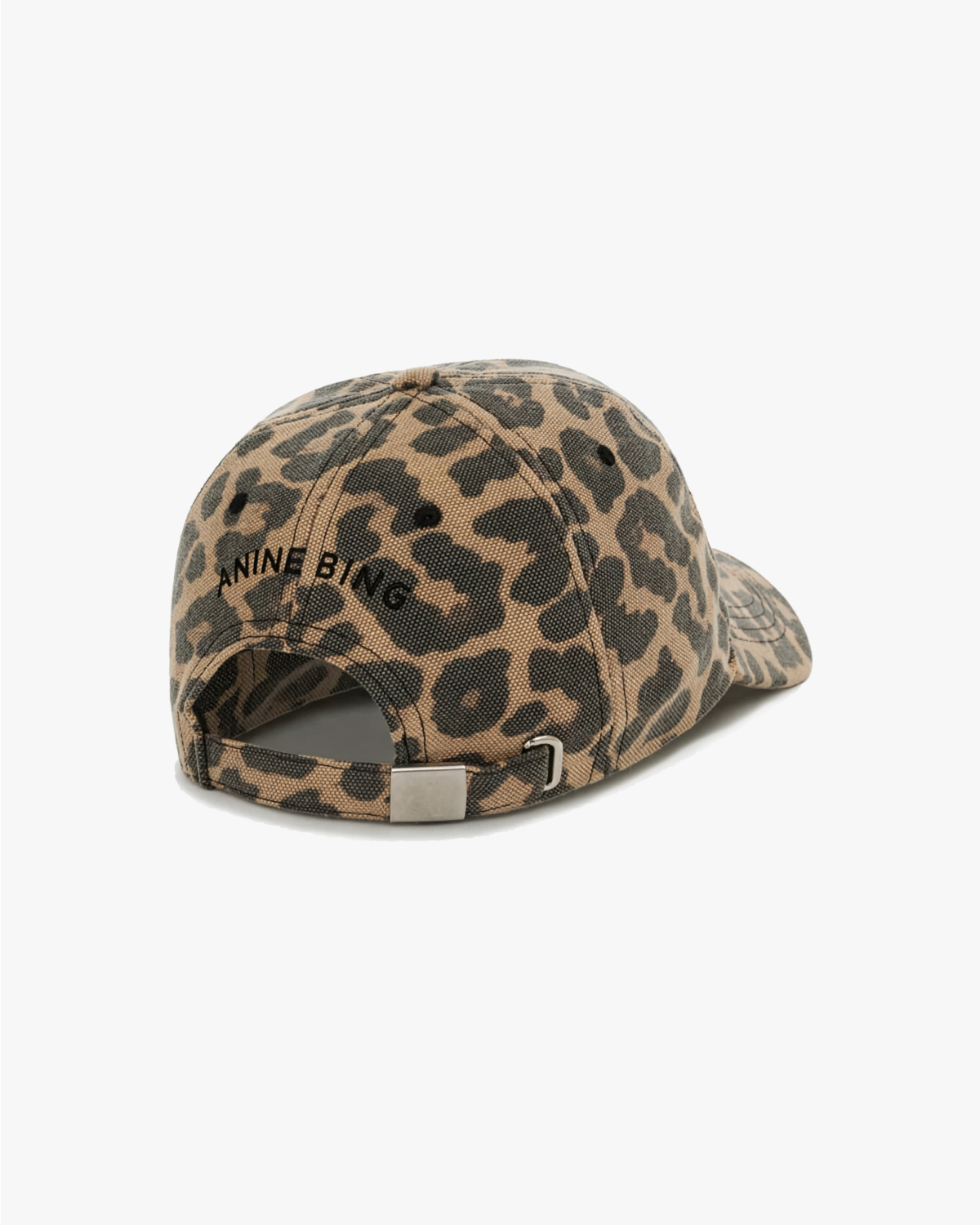 Anine Bing Jeremy Baseball Cap Leopard