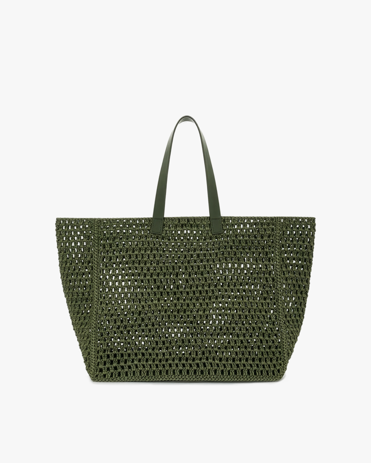 Anine Bing Geweven Tas Olive