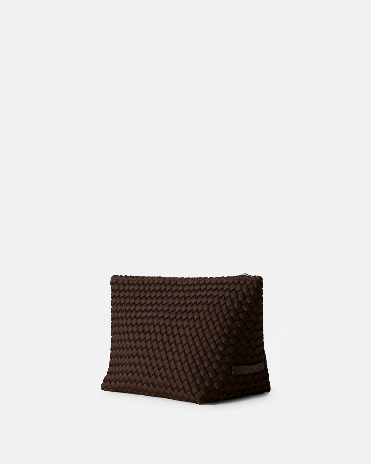 Naghedi Portofino Large Cosmetic Pouch Chocolate