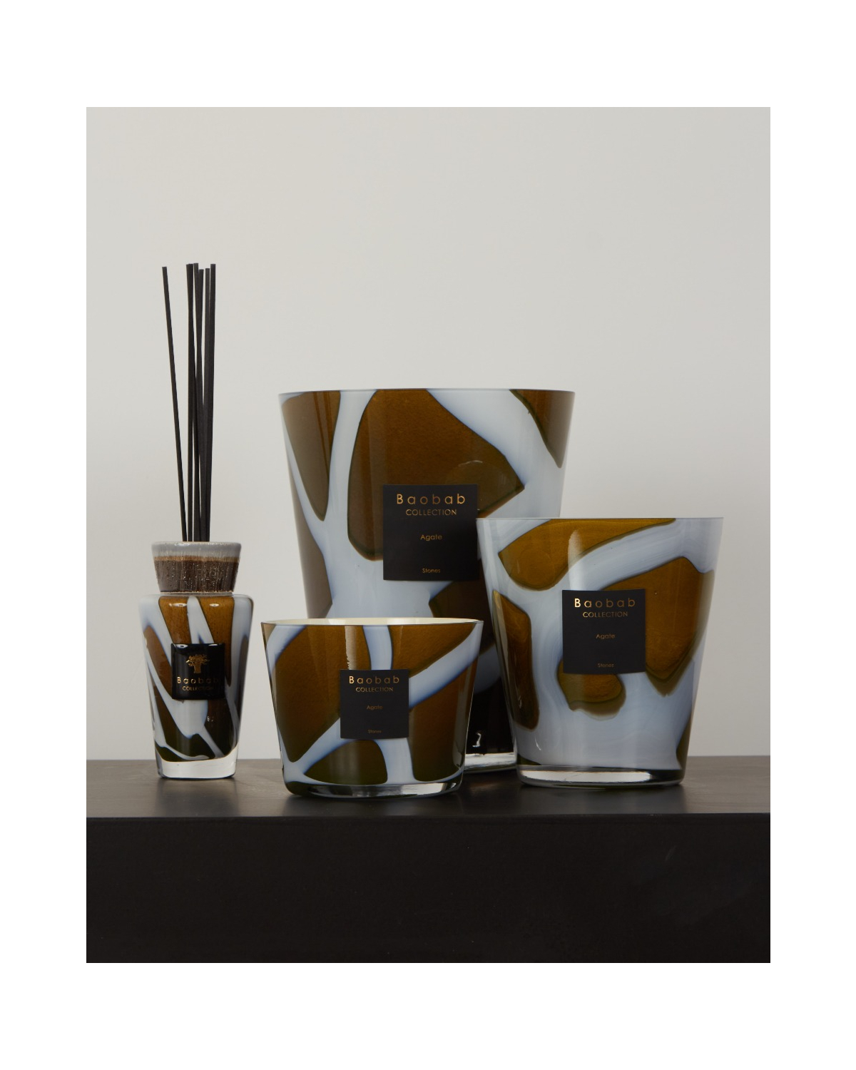 Baobab Collection scented candle Stones Agate Max16