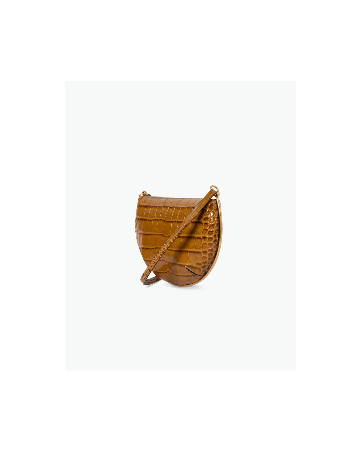 Wandler Kate Mini Bag Crossbody Saddle Croco