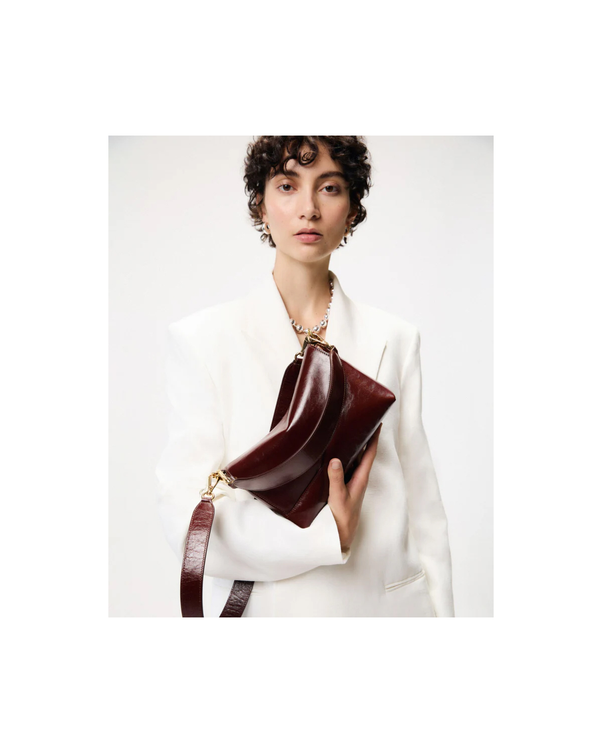 Wandler Oscar Baguette Crossbody Syrup