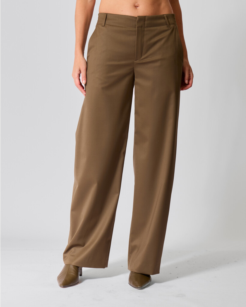Dutiful Straight Trousers Military