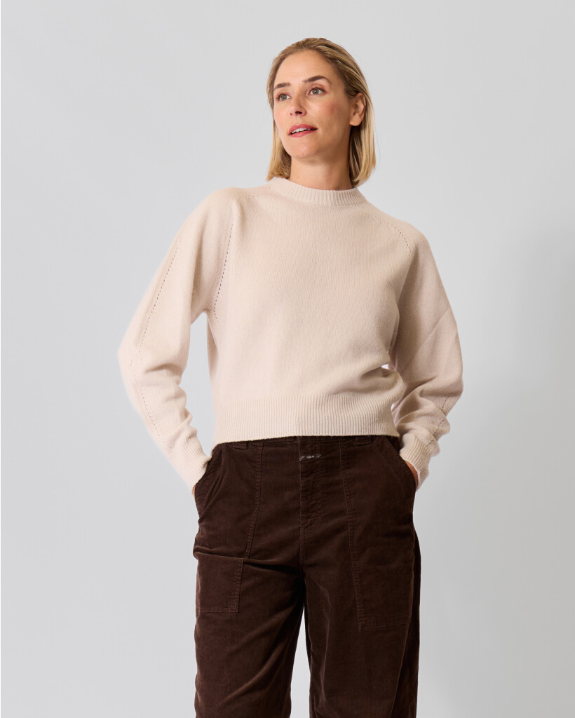 Ginnifer Wool Sweater Beige