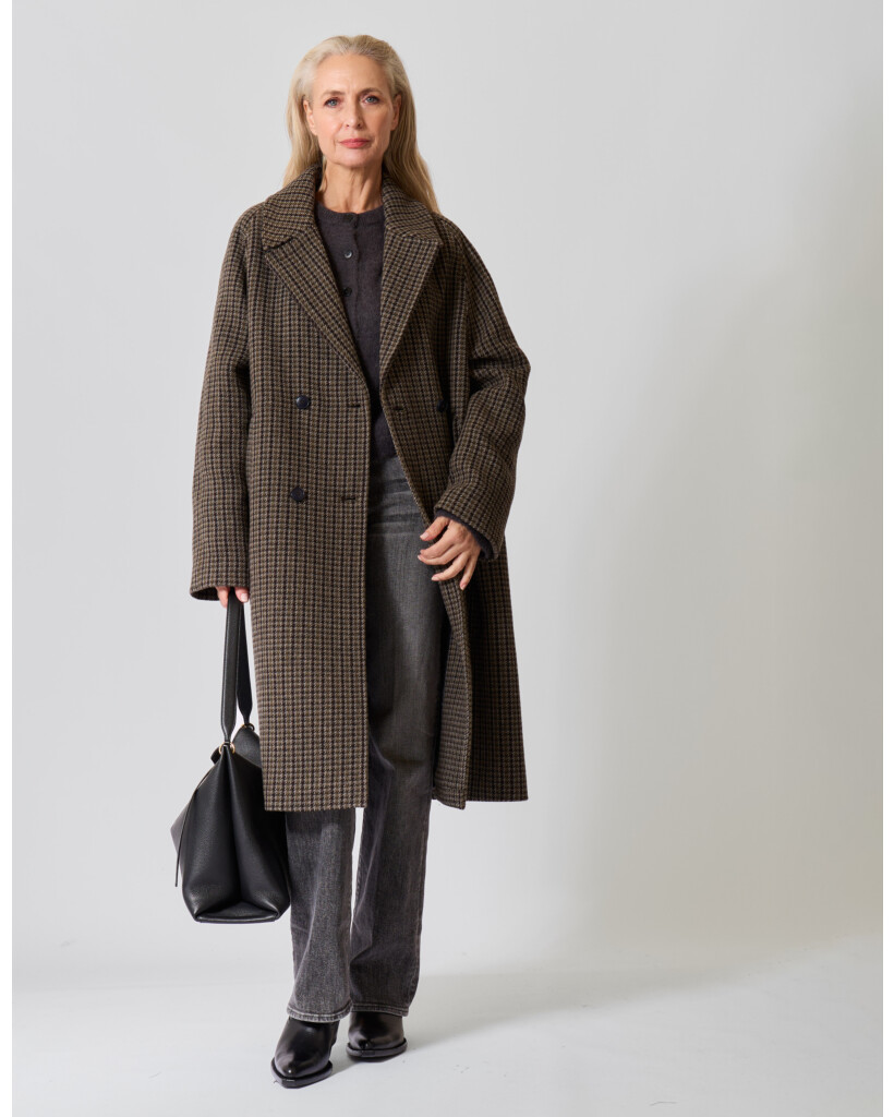 Marweni Alpaca/Wool Blend Cardigan Anthracite