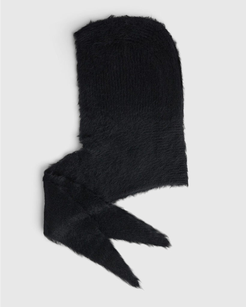 Pelagonie Hooded Scarf Black