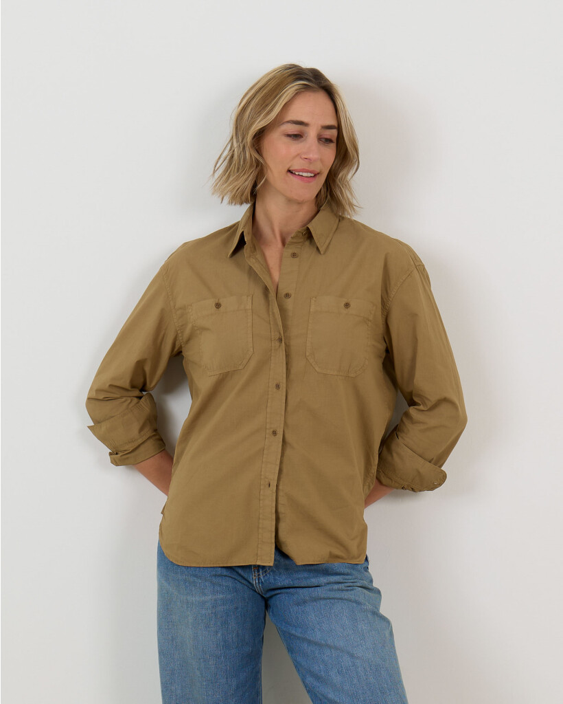 Onora Blouse French Khaki