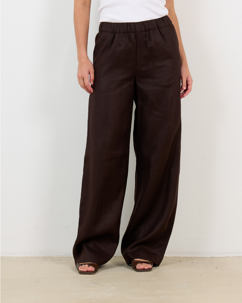 Consider Regular Fit Dark Brown Trousers