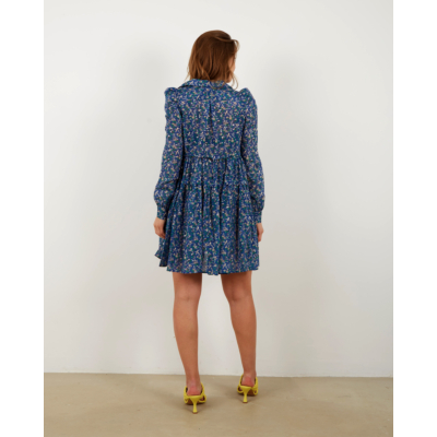 Munthe Dress Triangle indigo