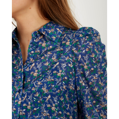 Munthe Dress Triangle indigo
