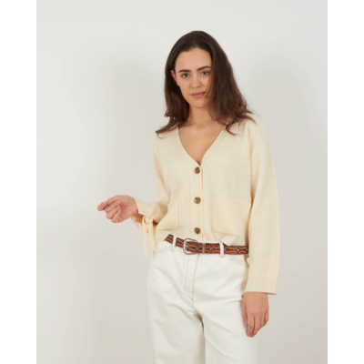 Luisa Cerano Cardigan ecru