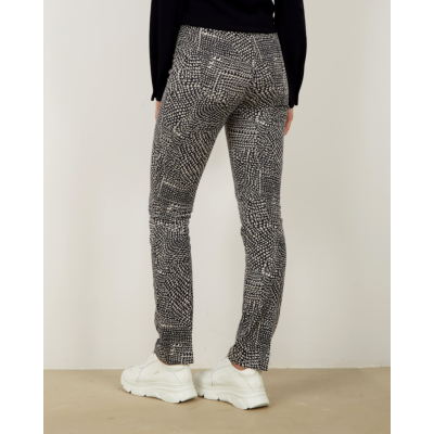 Marc Cain Collections Trousers print navy