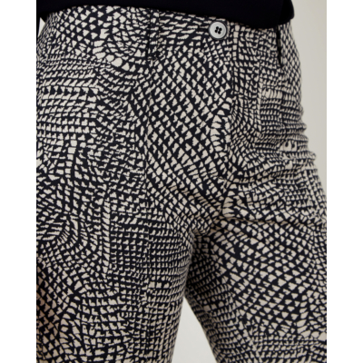 Marc Cain Collections Trousers print navy