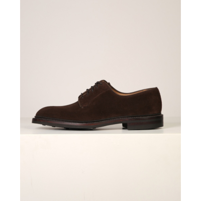 Crockett & Jones Lanark 3 Dark Brown Suede