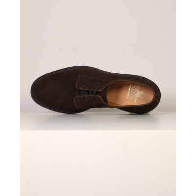 Crockett & Jones Lanark 3 Dark Brown Suede