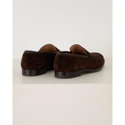 Crockett & Jones slip-on shoe low dark brown