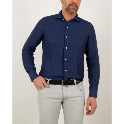 Finamore 1925 Dress shirt Tokyo ink