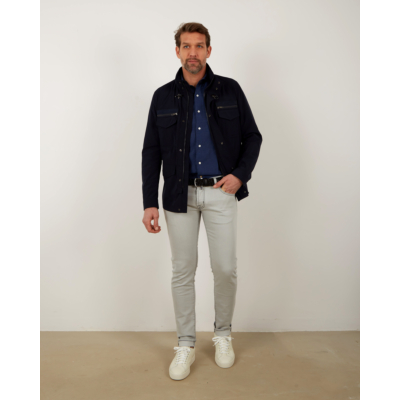 Finamore 1925 Dress shirt Tokyo ink
