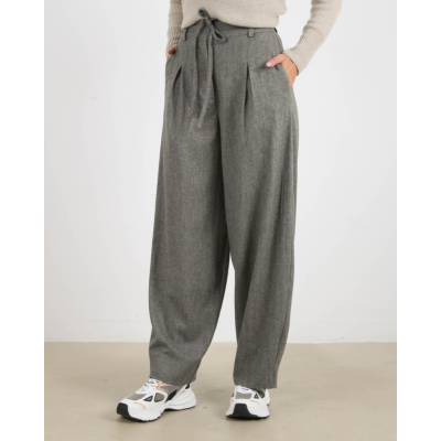 Malene Birger Trousers Povilo Gray