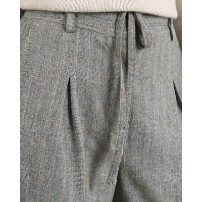 Malene Birger Trousers Povilo Gray
