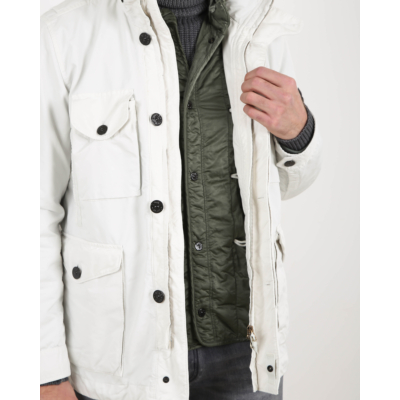 Stone Island David-TC Field Jacket Ghiaccio