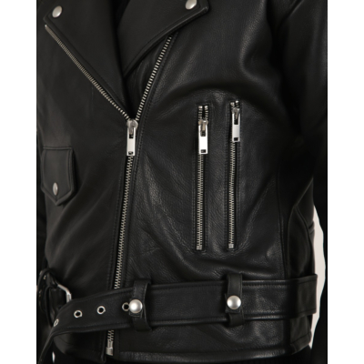 Alter Ego Elle Leather Jacket Black