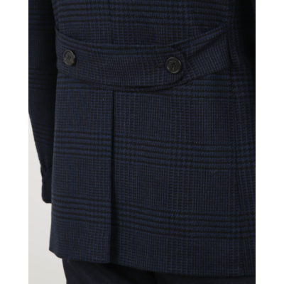Orazio Luciano jacket double breasted blue check