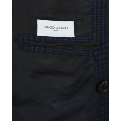 Orazio Luciano jacket double breasted blue check