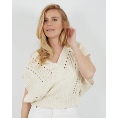 Iro Sweater Clarus Ecru