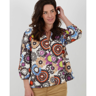 Luisa Cerano Tunic Mandela Print