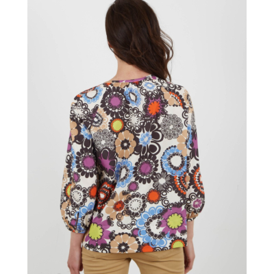 Luisa Cerano Tunic Mandela Print